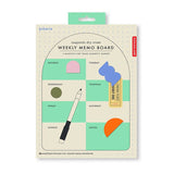 Inkerie Magnetic Dry Erase Weekly Memo Board