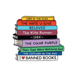 Banned Books Die Cut Sticker