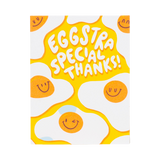Eggstra Special Thanks Greeting Card