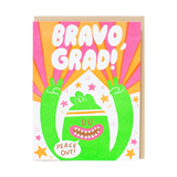 Graduation Congrats Monster Greeting Card