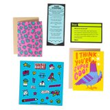 Pigeon + Leopard Letter Writing Write Me Back Pen Pal Kit